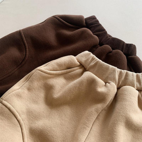 Children's Velvet Pants Warm Pants